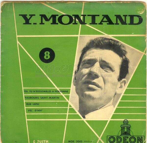 Yves Montand - La p'tite reineobide