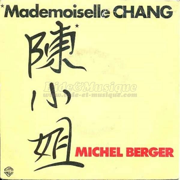 Michel Berger - Mademoiselle Chang