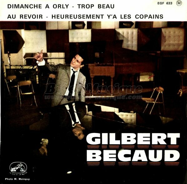 Gilbert Bcaud - Dimanche  Orly