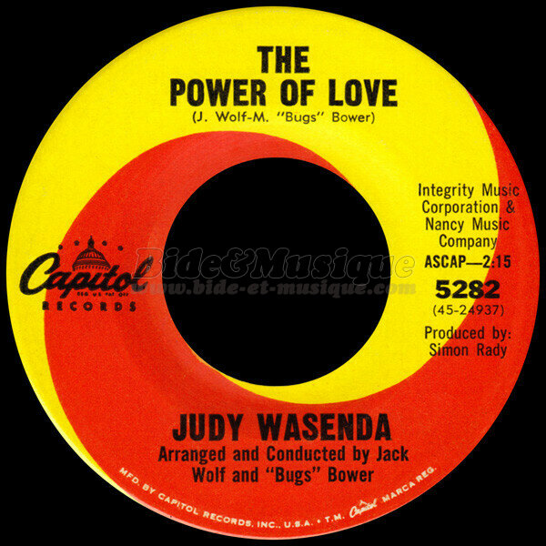 Judith Wasenda - The power of love