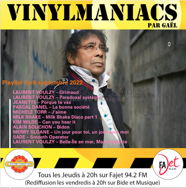 Vinylmaniacs - Emission n225 (8 septembre 2022)