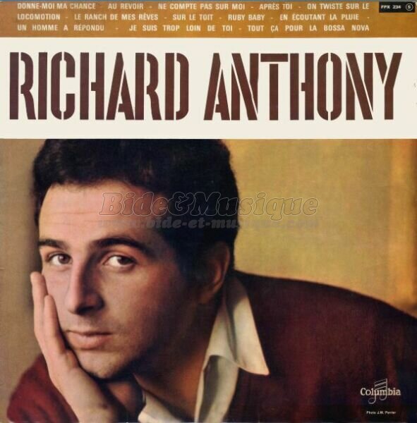 Richard Anthony - Le ranch de mes r�ves