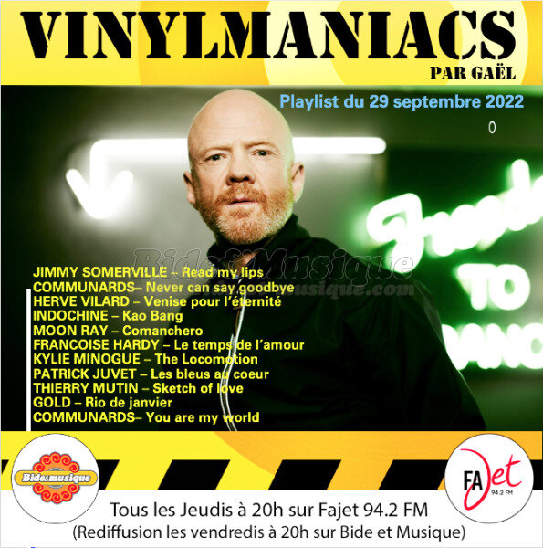 Vinylmaniacs - Emission n228 (29 septembre 2022)
