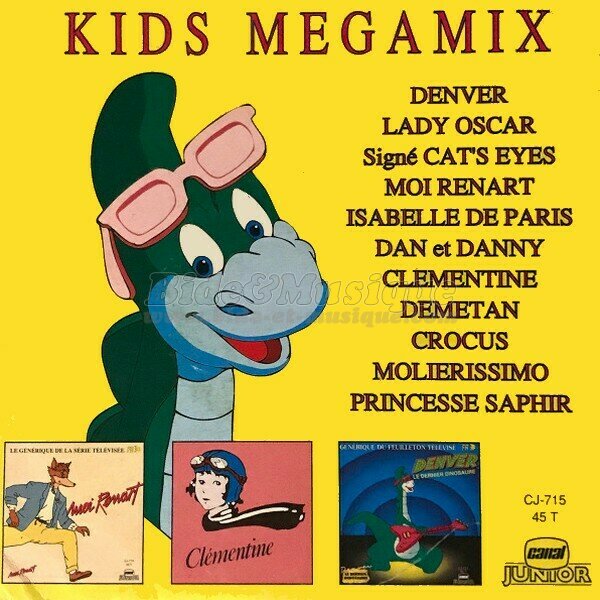 Kids Megamix - Pot-pourri sauce bidesque