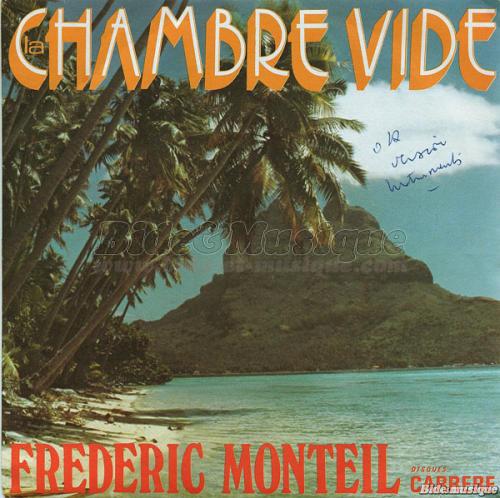 Frdric Monteil - La chambre vide