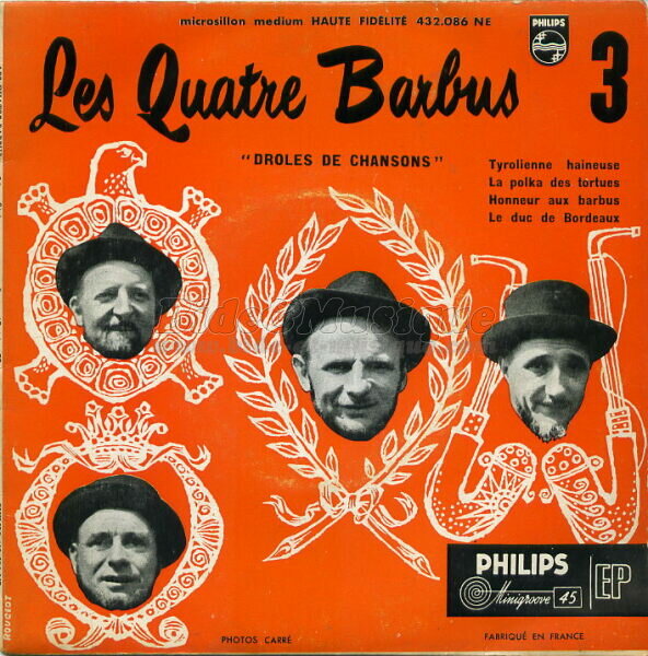 Les Quatre Barbus - Honneur aux barbus