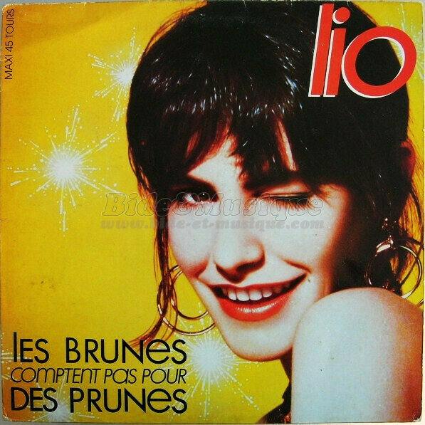 Lio - Les brunes comptent pas pour des prunes (full maxi)