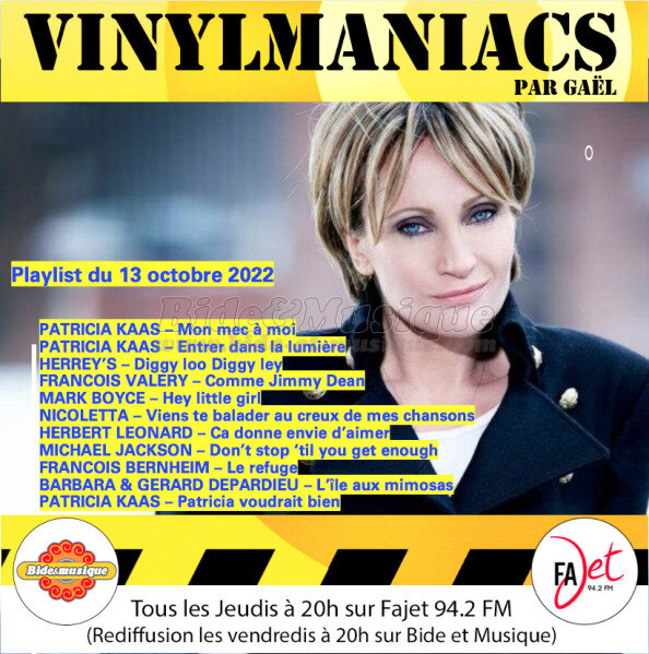 Vinylmaniacs - Emission n�230 (13 octobre 2022)