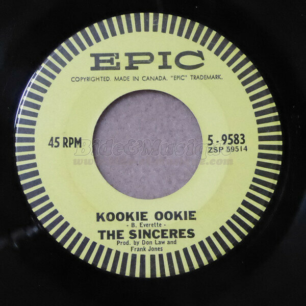 The Sinceres - Kookie Ookie