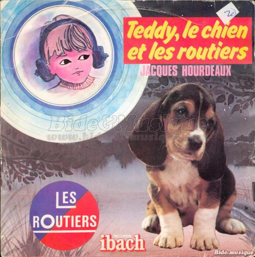 Jacques Hourdeaux - Teddy%2C le chien et les routiers