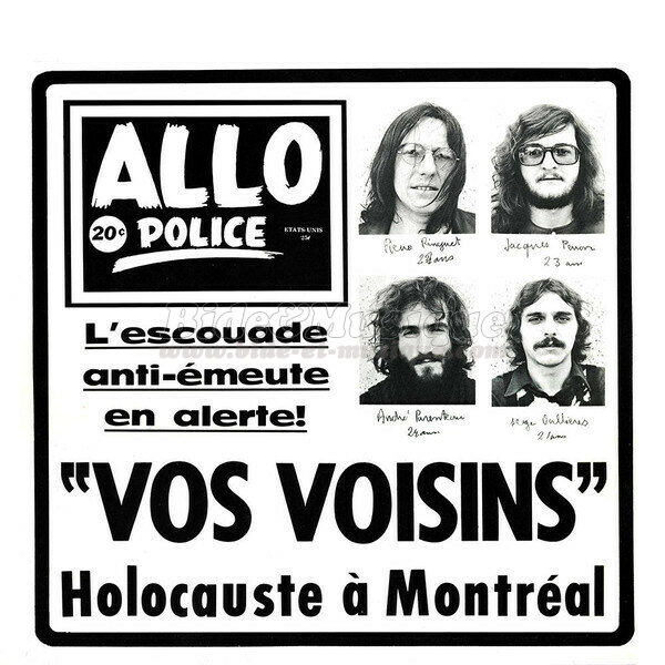 Vos Voisins - Hallo'Bide (et chansons pouvantables)