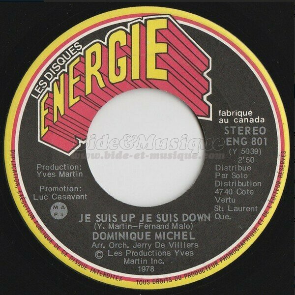 Dominique Michel - Vive le Qu�bec Bide !