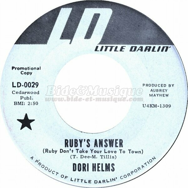 Dori Helms - Ruby's answer