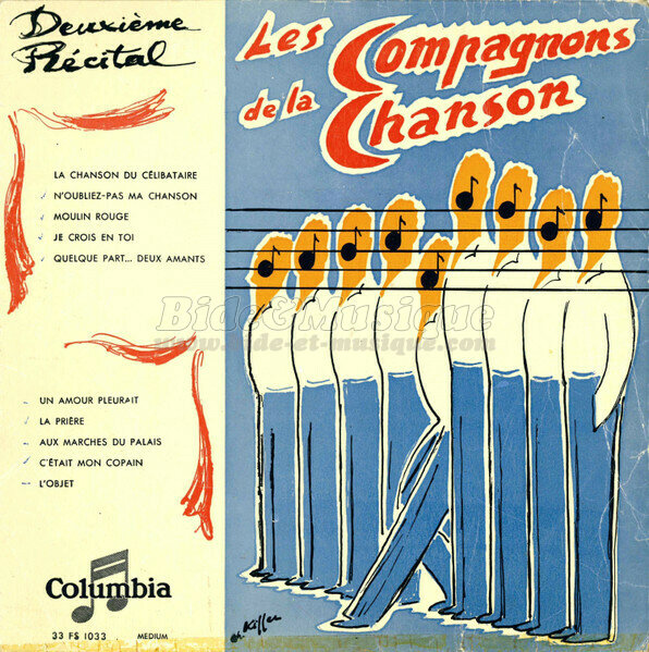 Les Compagnons de la Chanson - C'tait mon copain