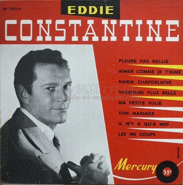 Eddie Constantine - Ann�es cinquante