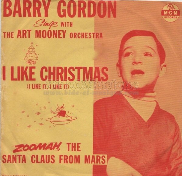 Barry Gordon - C'est la belle nuit de No�l sur B&M
