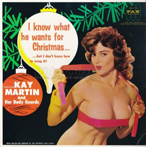 Kay Martin and her Body Guards - Santa's doing the horizontal twist