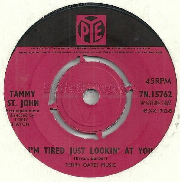 Tammy St John - I'm tired just looking at you