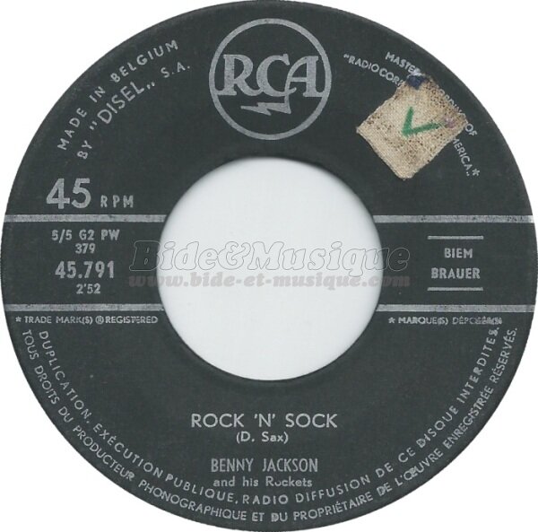 Benny Jackson and his Rockets - Rock 'n' Sock