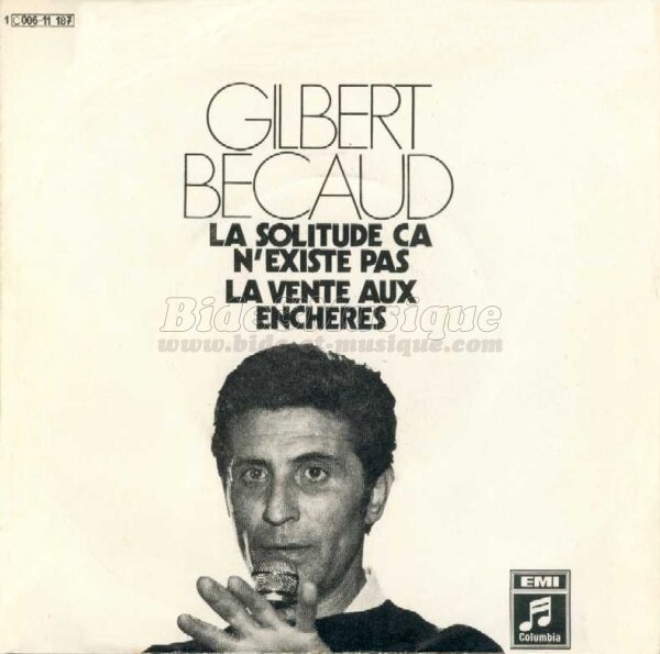 Gilbert Bcaud - La solitude a n'existe pas