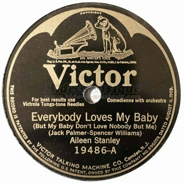 Aileen Stanley - Everybody loves my baby (But my baby don't love nobody but me)