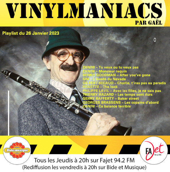 Vinylmaniacs - Emission n245 (26 janvier 2023)