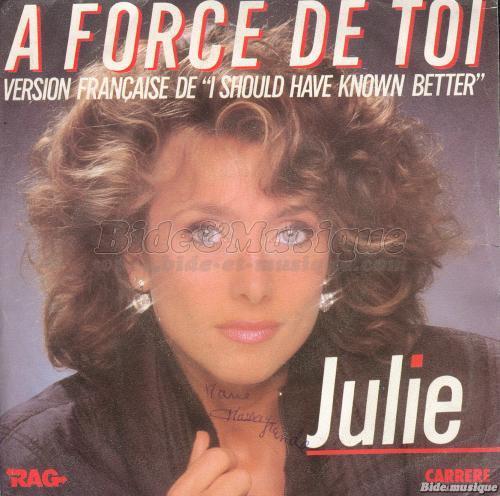 Julie Pietri - À force de toi