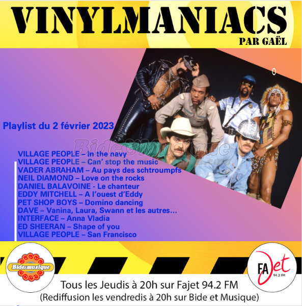 Vinylmaniacs - Emission n246 (2 fvrier 2023)