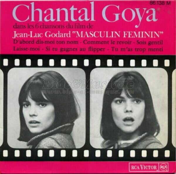 Chantal Goya - B.O.F. : Bides Originaux de Films