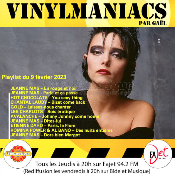 Vinylmaniacs - Emission n247 (9 fvrier 2023)