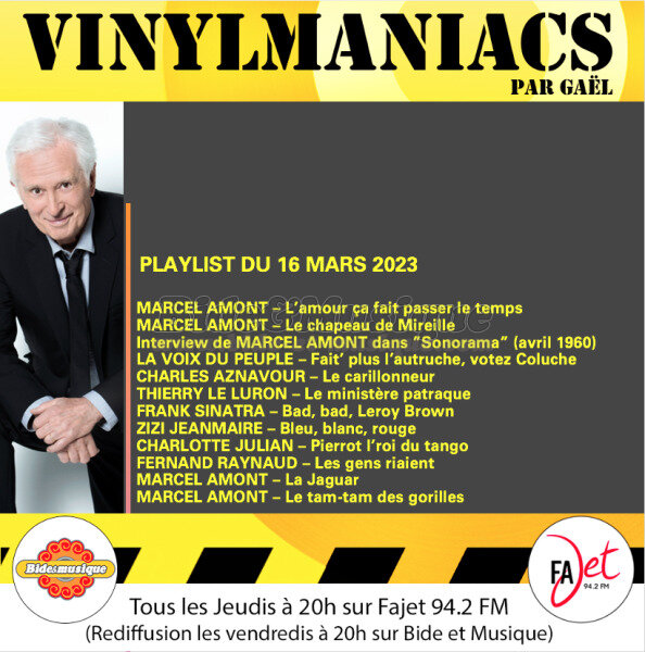 Vinylmaniacs - Emission n�252 (16 mars 2023)