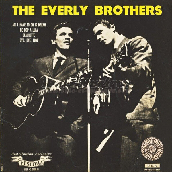 The Everly Brothers - Bye bye love