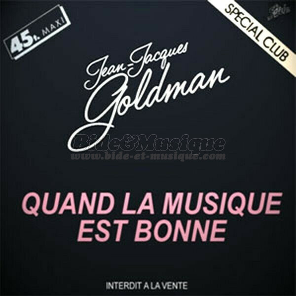 Jean-Jacques Goldman - Maxi 45 tours