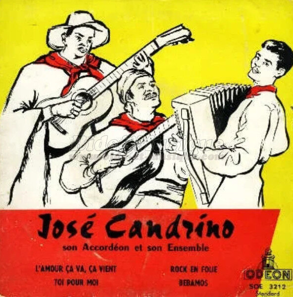 Jos� Candrino et son orchestre - Rock en folie