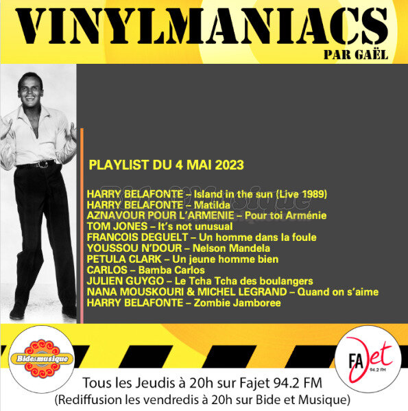 Vinylmaniacs - Emission n258 (4 mai 2023)