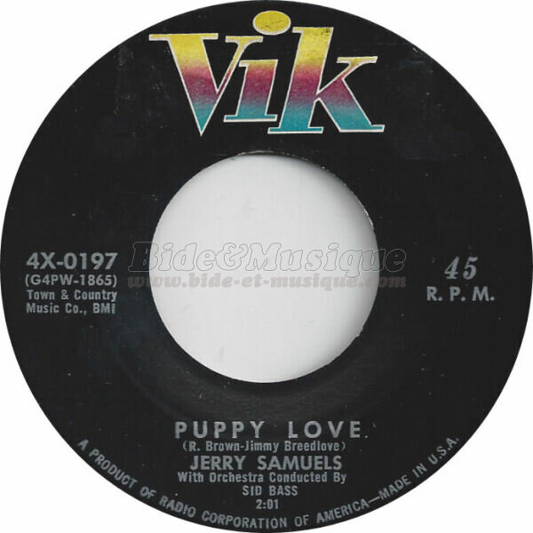 Jerry Samuels - Puppy love