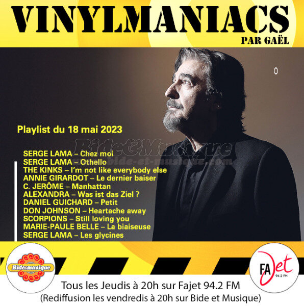 Vinylmaniacs - Emission n260 (18 mai 2023)