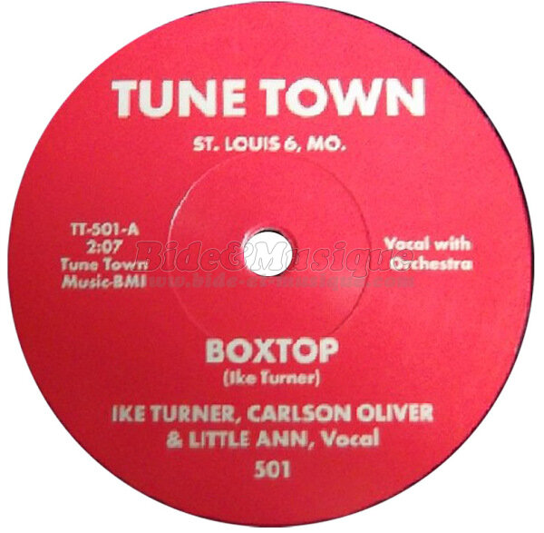 Ike Turner, Carlson Oliver and Little Ann - Boxtop
