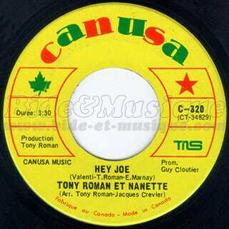 Tony Roman & Nanette Workman - Hey Joe