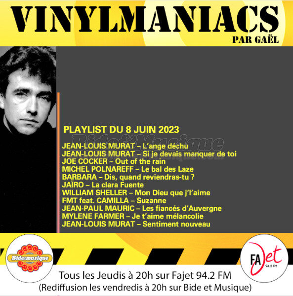 Vinylmaniacs - Emission n�263 (8 juin 2023)
