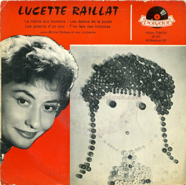 Lucette Raillat - Acteurs chanteurs, Les