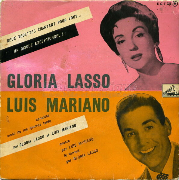 Luis Mariano et Gloria Lasso - Annes cinquante