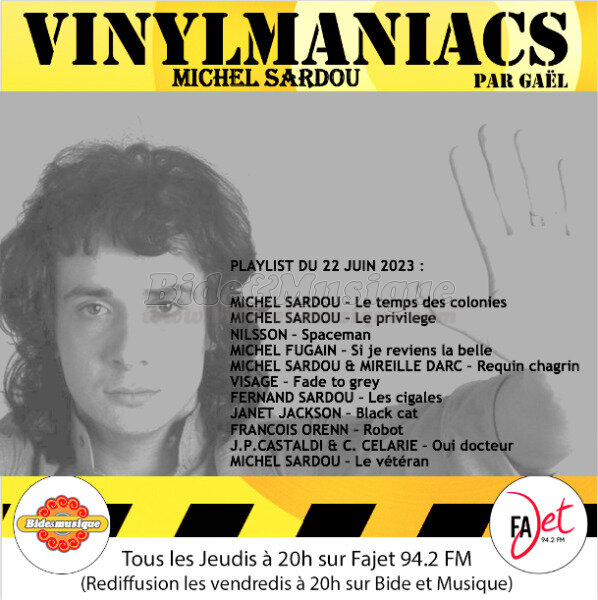 Vinylmaniacs - Emission n265 (22 juin 2023)