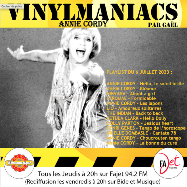 Vinylmaniacs - Emission n267 (6 juillet 2023)