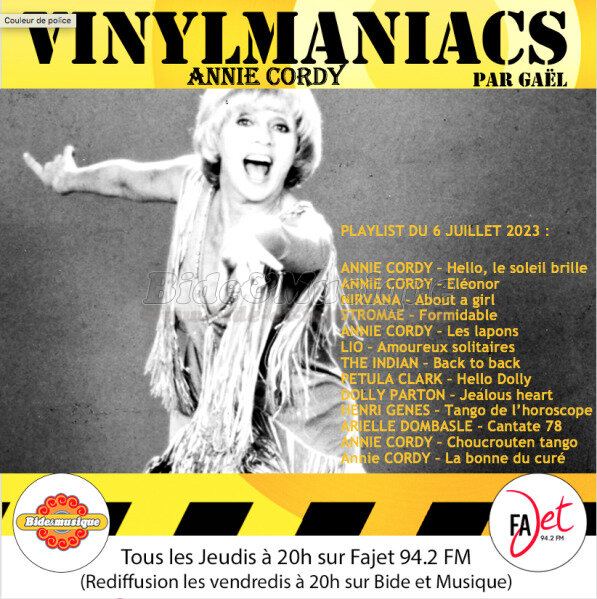 Vinylmaniacs - Emissions : Vinylmaniacs (rediffusion)