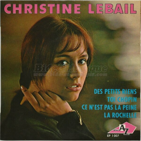 Christine Lebail - Ce n'est pas la peine