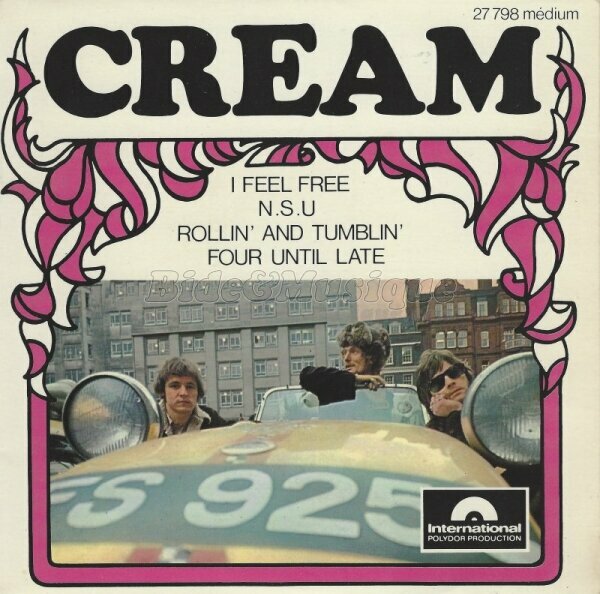 Cream - I feel free