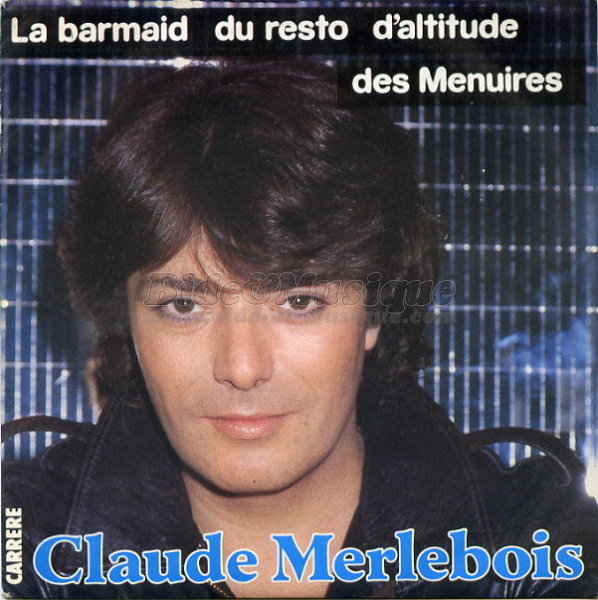 Claude Merlebois - La barmaid du resto d%27altitude des Menuires