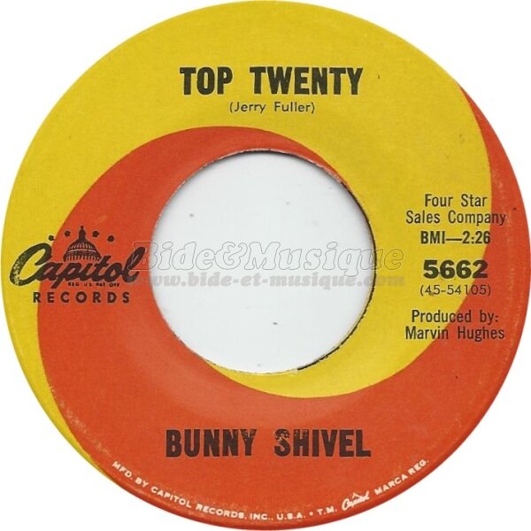 Bunny Shivel - Top twenty