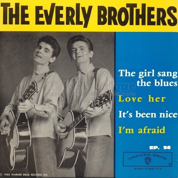 The Everly Brothers - The girl sang the blues